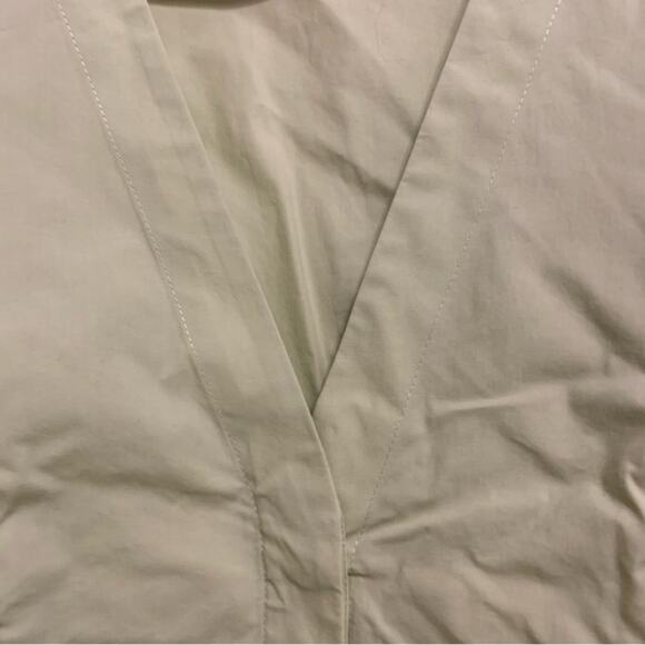 Genny Light Green Long Sleeve Ruffled Button Down Shirt - Picture 11 of 12